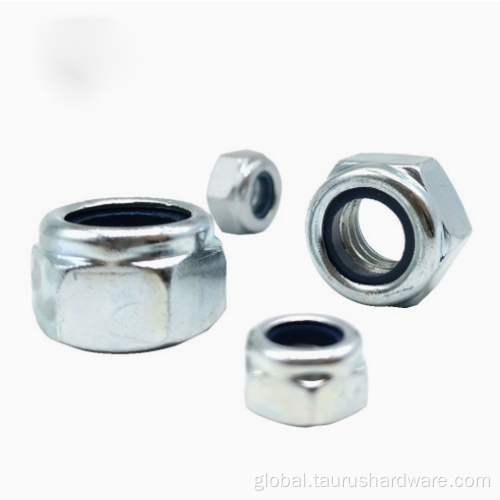 All Size Nylon Insert Nut DIN 985 Nylon locking hexagonal nut Supplier